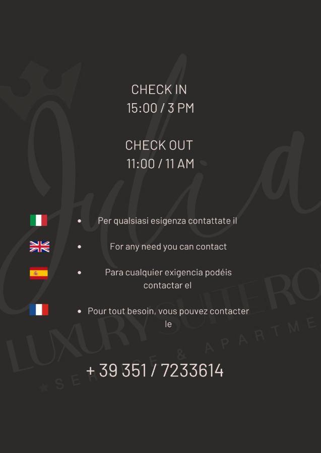 Julia Luxury Suite 罗马 外观 照片
